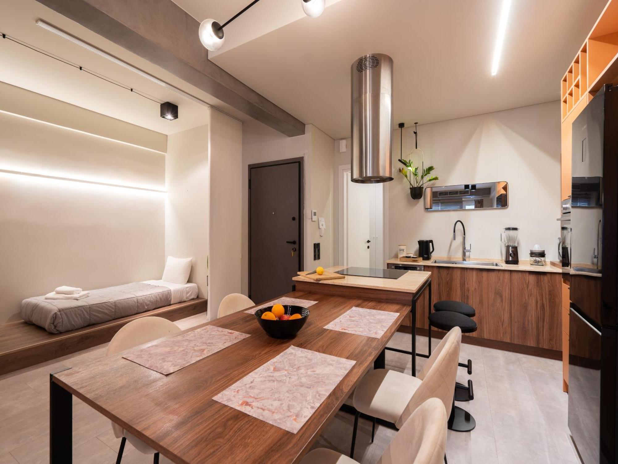 A Place 4U No6 - City Escape With Balcony Lounge & Open Living Space Atény Exteriér fotografie